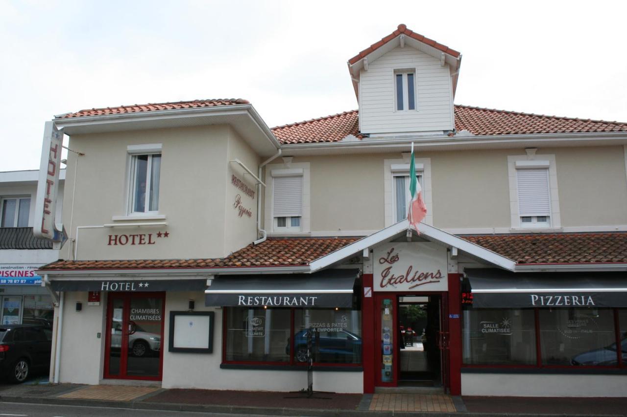 Hotel Les Italiens Biscarrosse Exterior photo